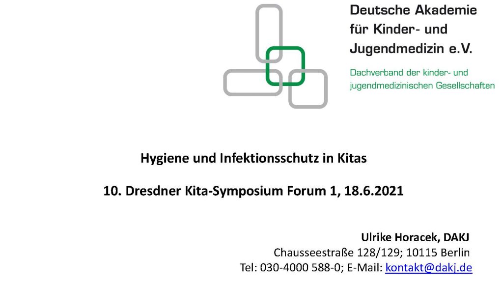 Hygiene und Infektionsschutz in Kitas | Bündnis Kinder- und