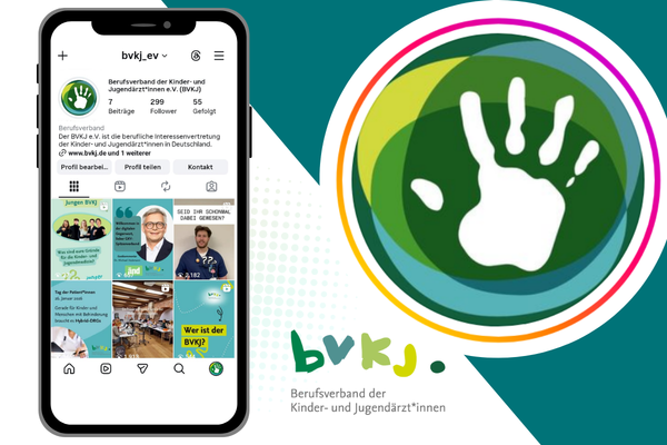 Der BVKJ ist jetzt auf Instagram!